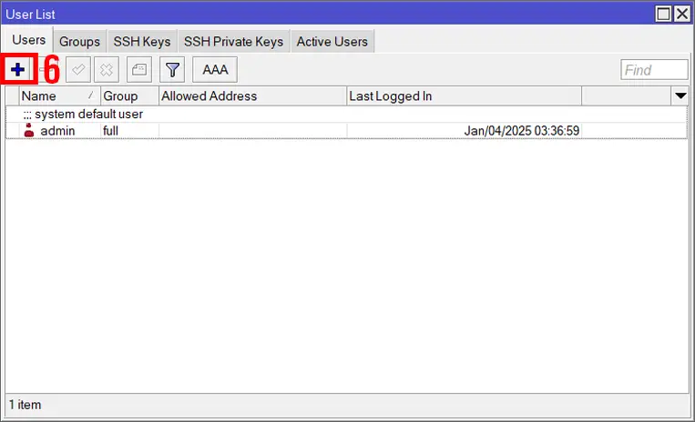 Membuat User Pengguna di Mikrotik - Templatemikrotik.id