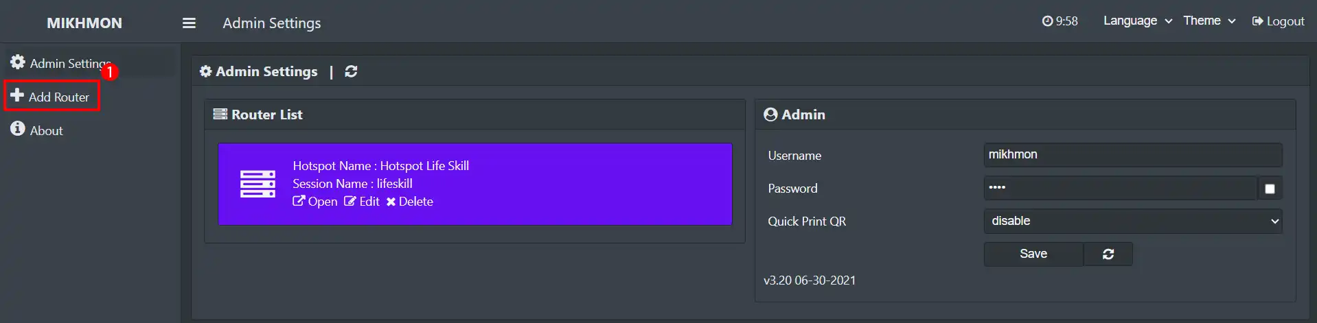 Mikhmon Online V3