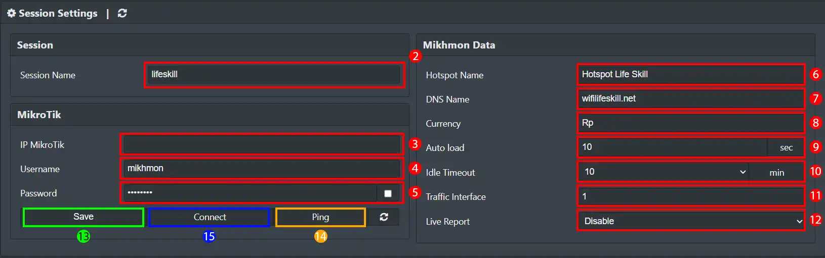 Setting Mikhmon Online